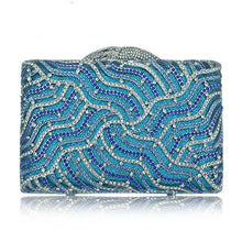 Load image into Gallery viewer, Women Diamonds Evening Clutc Bags Design Handbag Small Clutch  Bling Full Diamond Party Evening Bag Wedding Rhinestone Fashion