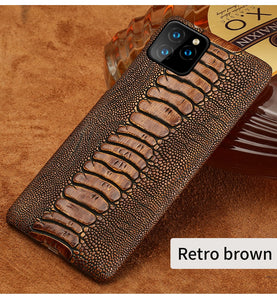 Genuine Cowhide Leather phone case For Apple iPhone 11 11 Pro 11 Pro Max X XS XS xsmax XR 5s se 5 6 6s 7 8 plus luxury Cover