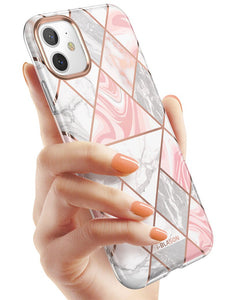 i-Blason For iPhone 11 Case 6.1 inch (2019 Release) Cosmo Lite Stylish Hybrid Premium Protective Slim Bumper Marble Back Cover