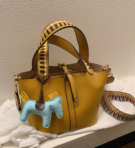 Fashion Women's Handbags 2 Pcs/set Composite Bags Handbag Women Shoulder Bags Female Totes Large Capacity Women's Crossbody Bags