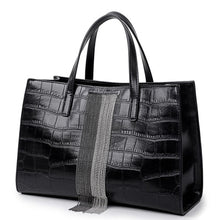 Load image into Gallery viewer, High Quality Sexy Boa Pattern Embossed Leather Lady Shoulder Crossbody Handbags Designer Women Messenger Totes Bag New