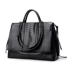 Load image into Gallery viewer, High Quality Sexy Boa Pattern Embossed Leather Lady Shoulder Crossbody Handbags Designer Women Messenger Totes Bag New