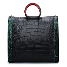 Load image into Gallery viewer, High Quality Sexy Boa Pattern Embossed Leather Lady Shoulder Crossbody Handbags Designer Women Messenger Totes Bag New