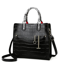Load image into Gallery viewer, High Quality Sexy Boa Pattern Embossed Leather Lady Shoulder Crossbody Handbags Designer Women Messenger Totes Bag New