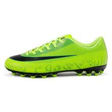 Load image into Gallery viewer, ZHENZU Professional Soccer Shoes Men Cheap Football Boots Kids chuteira futebol zapatos de futbol Long Spikes Eur size 35-44