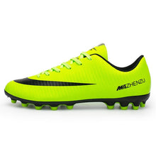 Load image into Gallery viewer, ZHENZU Professional Soccer Shoes Men Cheap Football Boots Kids chuteira futebol zapatos de futbol Long Spikes Eur size 35-44