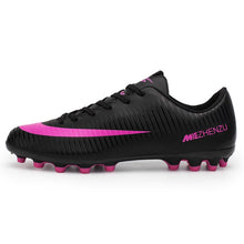 Load image into Gallery viewer, ZHENZU Professional Soccer Shoes Men Cheap Football Boots Kids chuteira futebol zapatos de futbol Long Spikes Eur size 35-44