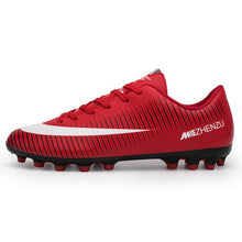 Load image into Gallery viewer, ZHENZU Professional Soccer Shoes Men Cheap Football Boots Kids chuteira futebol zapatos de futbol Long Spikes Eur size 35-44