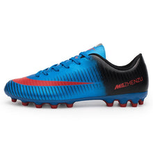 Load image into Gallery viewer, ZHENZU Professional Soccer Shoes Men Cheap Football Boots Kids chuteira futebol zapatos de futbol Long Spikes Eur size 35-44