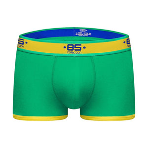 Brand men Underwear boxer Sexy cotton Cuecas Boxers Mens boxer shorts Gay Underwear Man male boy underpants slip B0040