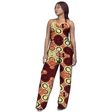 Load image into Gallery viewer, New Arrivar Strapless Jumpsuit Dashiki African Fabric Wax Print Rompers Womens Jumpsuit Traditional African Clothing WY2969