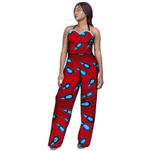 Load image into Gallery viewer, New Arrivar Strapless Jumpsuit Dashiki African Fabric Wax Print Rompers Womens Jumpsuit Traditional African Clothing WY2969