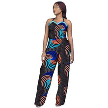 Load image into Gallery viewer, New Arrivar Strapless Jumpsuit Dashiki African Fabric Wax Print Rompers Womens Jumpsuit Traditional African Clothing WY2969