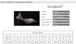 Women Heels Female Pumps Women Shoes Fashion Metal Decorative Buckle Strape Ladies Diamond Wedding Shoes Dress Shoes 2020 DE