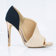 Load image into Gallery viewer, 2020 New Ladies Summer Leopard Sandals Fashion Solid Color Casual Open Toe Super High Heel Fish Head Pumps