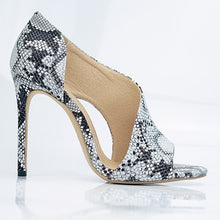 Load image into Gallery viewer, 2020 New Ladies Summer Leopard Sandals Fashion Solid Color Casual Open Toe Super High Heel Fish Head Pumps
