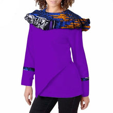 Load image into Gallery viewer, Autumn African Clothes for women for Women Dashiki Long Sleeves Africa Clothing Plus Size Traditional African Clothing WY008