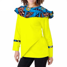 Load image into Gallery viewer, Autumn African Clothes for women for Women Dashiki Long Sleeves Africa Clothing Plus Size Traditional African Clothing WY008