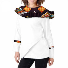 Load image into Gallery viewer, Autumn African Clothes for women for Women Dashiki Long Sleeves Africa Clothing Plus Size Traditional African Clothing WY008