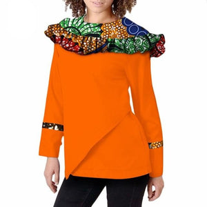 Autumn African Clothes for women for Women Dashiki Long Sleeves Africa Clothing Plus Size Traditional African Clothing WY008