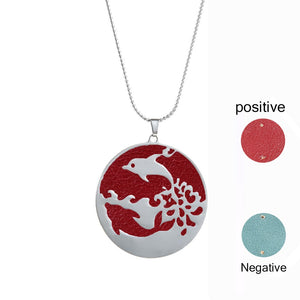 Legenstar Reversible Colorful Leather Pendant Necklaces Cat Basketball Dolphin Charm Stainless Steel Necklace for Women 2019