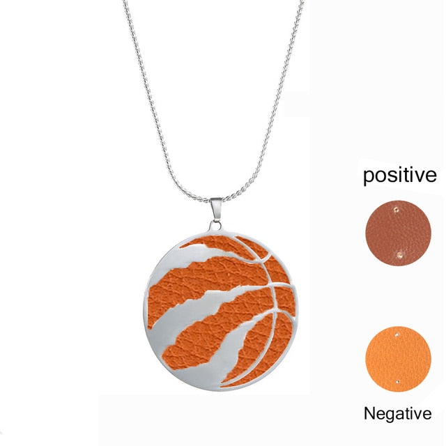 Legenstar Reversible Colorful Leather Pendant Necklaces Cat Basketball Dolphin Charm Stainless Steel Necklace for Women 2019