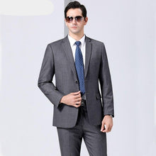 Load image into Gallery viewer, Batmo 2019 new arrival high quality smart casual suits men,men&#39;s Business suit,jackets+pants,plus-size M-XXXL  PY937