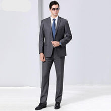 Load image into Gallery viewer, Batmo 2019 new arrival high quality smart casual suits men,men&#39;s Business suit,jackets+pants,plus-size M-XXXL  PY937