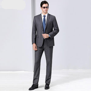 Batmo 2019 new arrival high quality smart casual suits men,men's Business suit,jackets+pants,plus-size M-XXXL  PY937