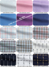 Load image into Gallery viewer, Mens Dress Shirts Custom Made 100% Cotton Dress Shirt, Bespoke Tailored Long Sleeve Men Dress Shirts,Tailor Made Dress Shirt Men