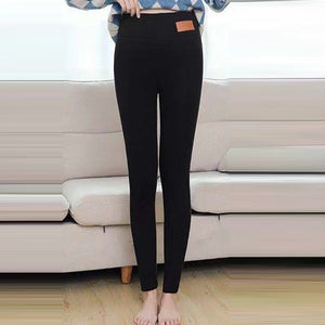 Women's Autumn And Winter Thick Velvet Pants Warm Slim Thick Wool Women High Waist Cashmere Pants Women Trousers Leggings 2019