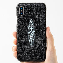 Load image into Gallery viewer, Luxury Cowhide Phone Case For iPhone 6 6s 7 8 Plus 11 Pro X Xr Xs Max Case Pearl Fish Texture Cover For 6p 6sp 7p 8p Case