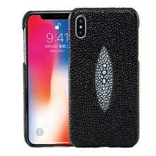 Load image into Gallery viewer, Luxury Cowhide Phone Case For iPhone 6 6s 7 8 Plus 11 Pro X Xr Xs Max Case Pearl Fish Texture Cover For 6p 6sp 7p 8p Case