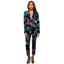 Load image into Gallery viewer, Ankara suits fashion African print women blazers with trousers set clothing ladies pant suits custom dashiki suits for ladies