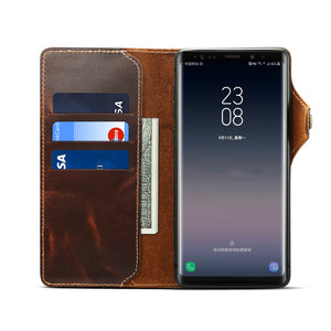 For IPhone 11 Pro Max Case Genuine Leather Wallet Protection Flip Cover for IPhone 7 8 Plus X XS Max XR 11 Pro Max Case