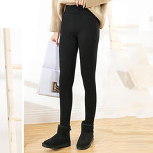 Load image into Gallery viewer, Women 2020 New Winter Thicken Lamb Cashmere Leggings Female Warm Slim High Waist Legging Pants Ladies High Elastic Leggings V426