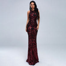 Load image into Gallery viewer, Summer European And American-Style Hot Selling Sexy Retro Sequin Women&#39;s Fashion Party Evening Gown WOMEN&#39;S-