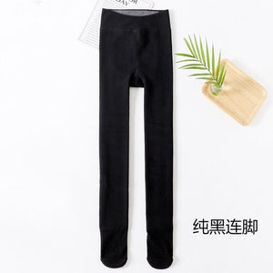 Hips lambs leggings women's combed cotto one-piece pants slim  warm  cold-resistant