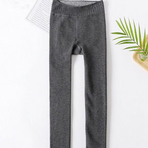 Hips lambs leggings women's combed cotto one-piece pants slim  warm  cold-resistant