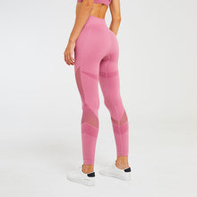 Load image into Gallery viewer, 2019 Seamless Crescent Hollow Fitness Pants Fitness Nine-Pant Fitness Suit  Pants leggings