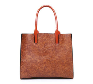 New Fashion 3 Psc/set Women's Handbags Large Capacity Women Bag Simple Shoulder Bags for Women 2020 Composite Tote Small Wallet