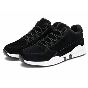 Winter Men Casual Cotton Shoes Warm Fashion Sneakers Outdoor High Quality With Velvet Shoes Male Comfortable Zapatillas Hombre