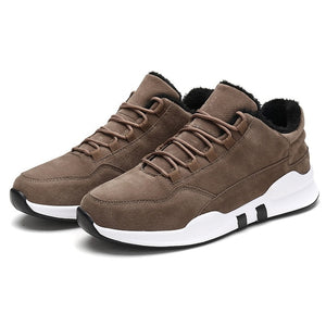 Winter Men Casual Cotton Shoes Warm Fashion Sneakers Outdoor High Quality With Velvet Shoes Male Comfortable Zapatillas Hombre