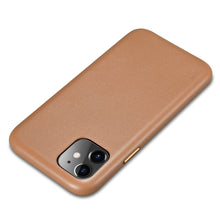 Load image into Gallery viewer, For iPhone 11 Cowhide Genuine Leather Case iPhone11 Pro Original Office Cover Case Protective Back Cover for iPhone 11 Pro Max