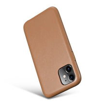 Load image into Gallery viewer, For iPhone 11 Cowhide Genuine Leather Case iPhone11 Pro Original Office Cover Case Protective Back Cover for iPhone 11 Pro Max