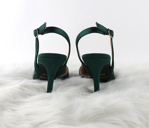 Women Heels Female Pumps Women Shoes Fashion Metal Decorative Buckle Strape Ladies Diamond Wedding Shoes Dress Shoes 2020 DE