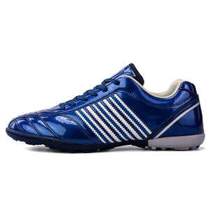 Fashion Indoor Soccer Shoes Blue Soccer Cleats Men Sneaker Shoes Adult Male Football Boots Football Shoes For Men Size 35-44