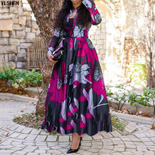 Load image into Gallery viewer, African Dresses for Women Plus Size New Style Dashiki Print Long Africa Dress African Clothes Robe Africaine Vetement Femme 2020