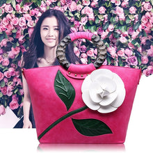 Load image into Gallery viewer, QIAOBAO Flower Big Luxury Handbags Women Bag Ladies Hand Bags Women Leather Handbags Messenger Bags Famous Brand Designer Tote