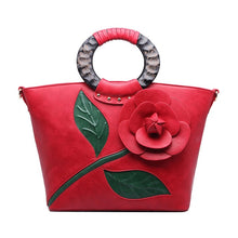 Load image into Gallery viewer, QIAOBAO Flower Big Luxury Handbags Women Bag Ladies Hand Bags Women Leather Handbags Messenger Bags Famous Brand Designer Tote